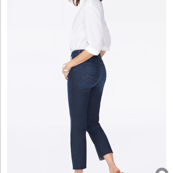 nydj marilyn straight ankle jeans
